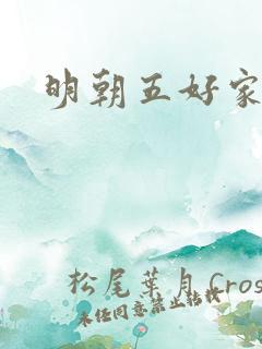 明朝五好家庭2