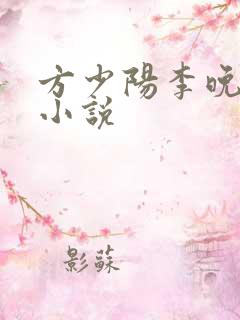 方少阳李晚晴的小说