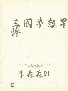 三国梦想星彩无惨