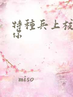 特种兵上校赖上你