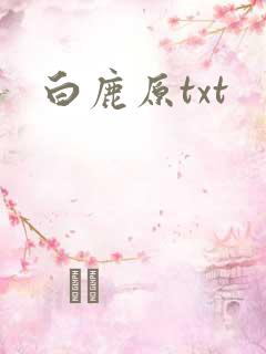 白鹿原txt