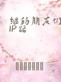 继的朋友们SVIP话