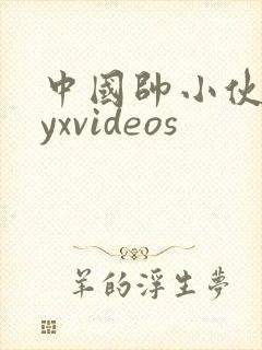 中国帅小伙gayxvideos