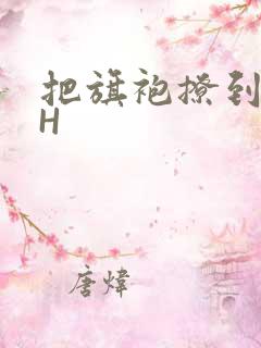 把旗袍撩到腰上H