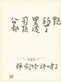 公司里的艳妇们都熟透了