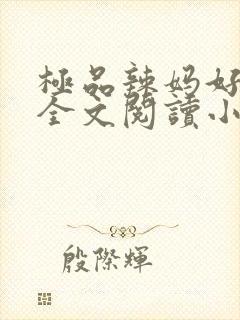 极品辣妈好v5全文阅读小说