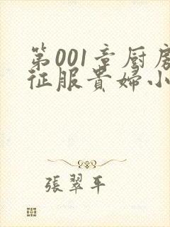 第001章厨房征服贵妇小说