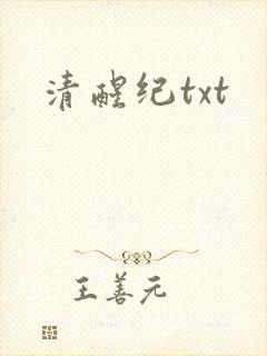 清醒纪txt
