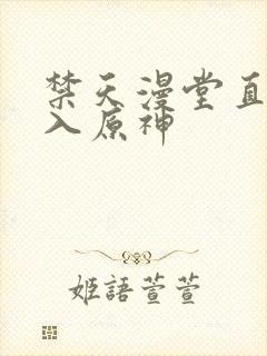 禁天漫堂直接进入原神