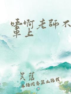 唔啊老师不可以车上