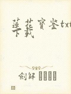 莲花宝鉴txt下载