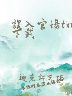 误入官场txt下载