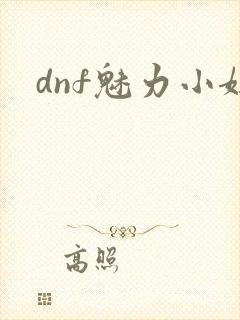 dnf魅力小妞