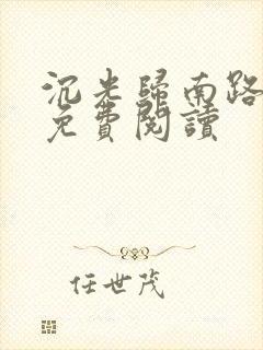 沉光归南路全文免费阅读