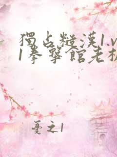 独占糙汉1.v1拳击馆老板