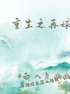 重生之再嫁前夫