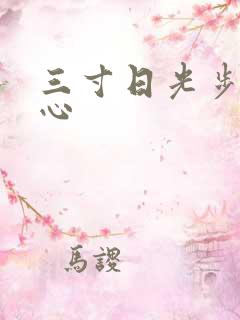 三寸日光步步惊心