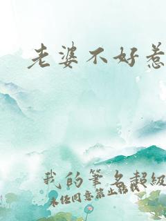 老婆不好惹
