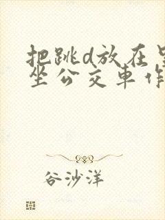 把跳d放在里面坐公交车作文