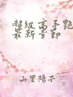 超级高手艳遇记最新章节