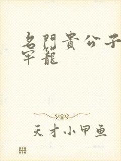 名门贵公子炙热牢笼