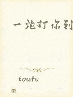 一炮打你到天亮