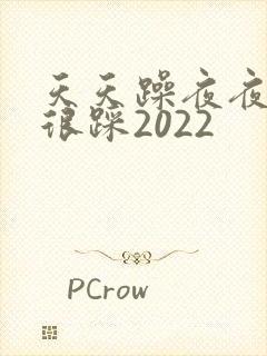 天天躁夜夜踩很很踩2022