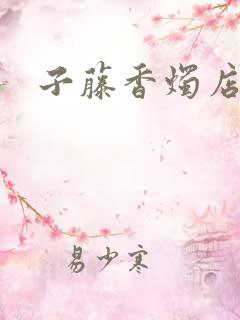 子藤香烛店手札