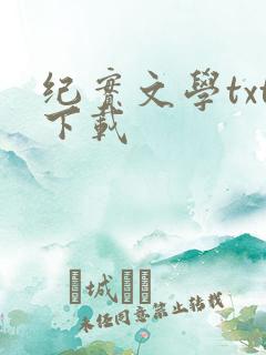 纪实文学txt下载