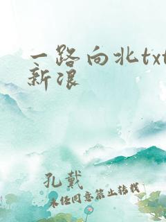 一路向北txt新浪