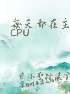 每天都在主动求CPU