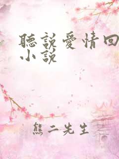 听说爱情回来过小说