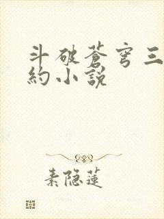 斗破苍穹三年之约小说