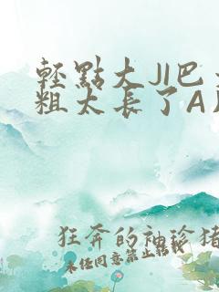 轻点大JI巴太粗太长了A片