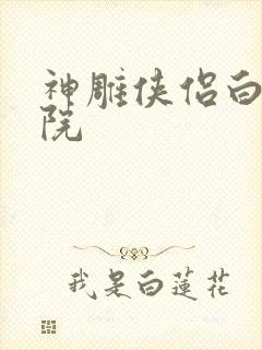 神雕侠侣白鹿书院