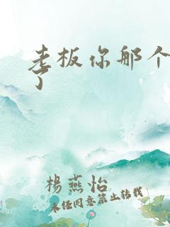 老板你那个太长了