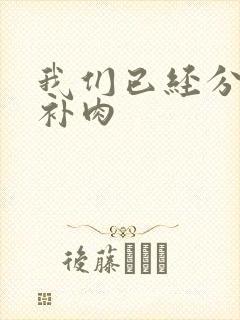 我们已经分手了补肉