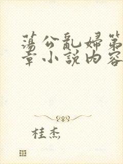 荡公乱妇第51章小说内容