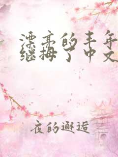 漂亮的丰年经的继拇了中文