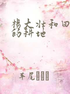 杨大壮和田桂花的耕地