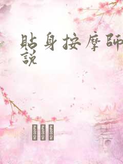 贴身按摩师 小说