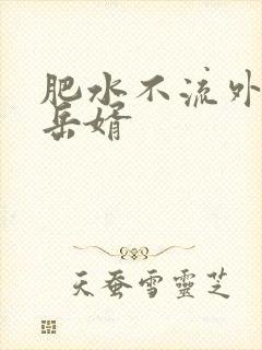 肥水不流外人田岳婿