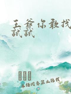 王爷你敢找小三试试