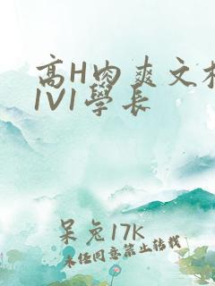 高H肉爽文校园1V1学长