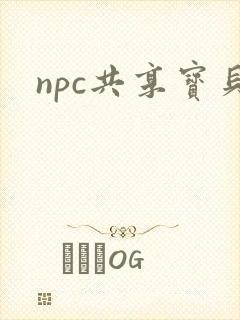 npc共享宝贝