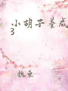 小胡子养成计划3