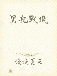黑龙战机
