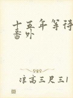 十五年等待候鸟番外