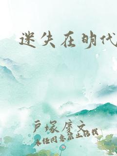 迷失在明代末年