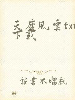 天庐风云txt下载